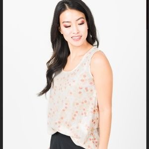 Agnes and Dora Essential Tank Sequin